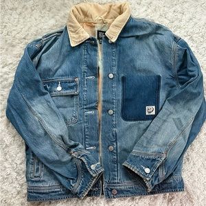Urban Outfitters BDG Flannel Lined Denim Jacket